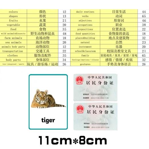 直接点读版 26类单词卡（760张） 支持卷之友、小达人点读笔 商品图1