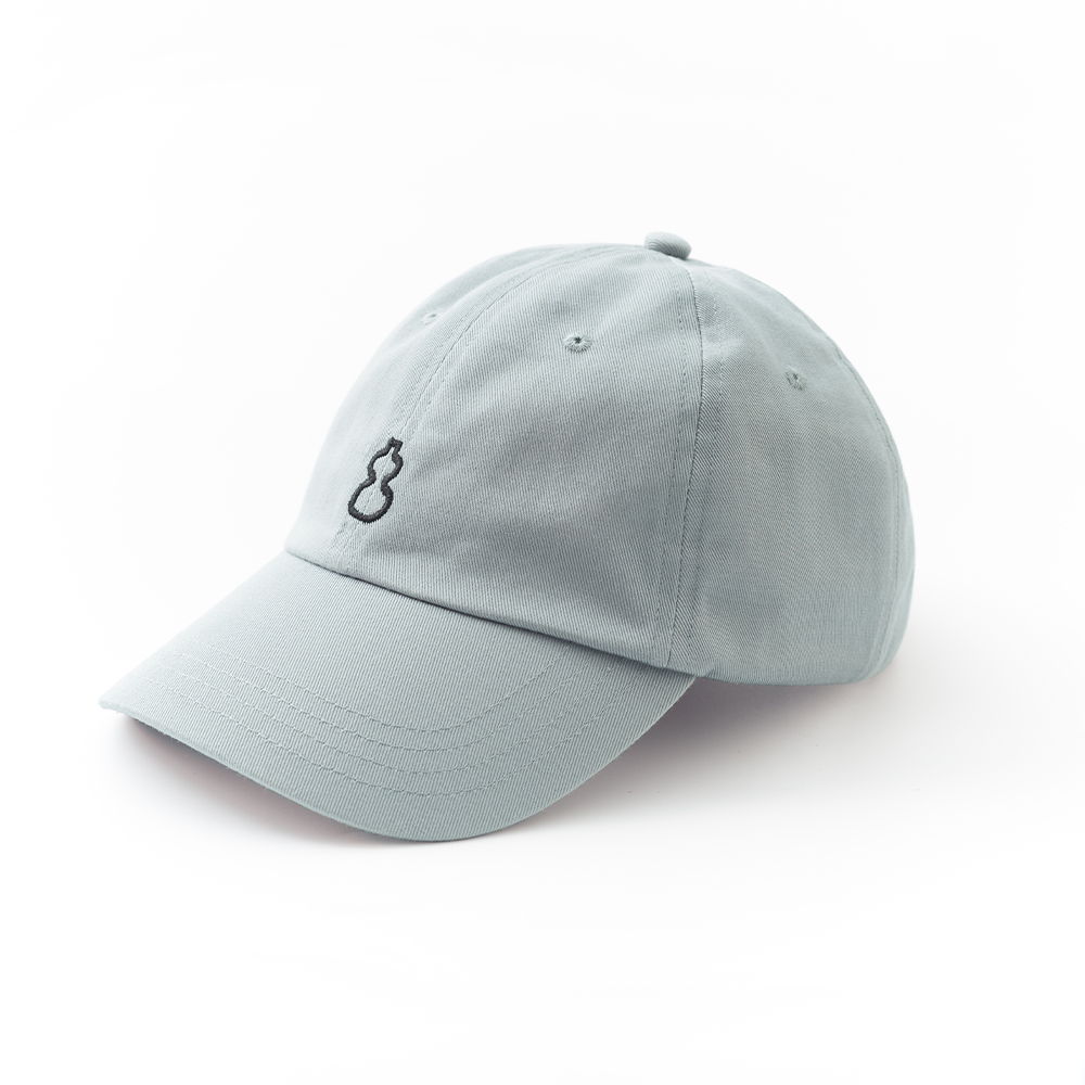 吃茶去chichaqu全棉刺绣葫芦弯檐帽