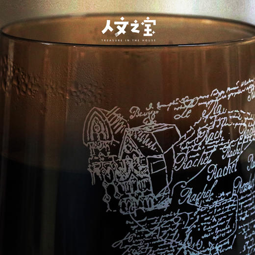 【人文之宝】陀思妥耶夫斯基手稿玻璃杯 商品图2