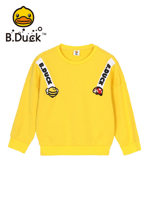B.Duck小黄鸭童装秋季圆领卫衣105-150 BF3208911 商品图9