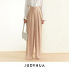 JUDYHUA 皱褶设计直筒裤 商品缩略图0