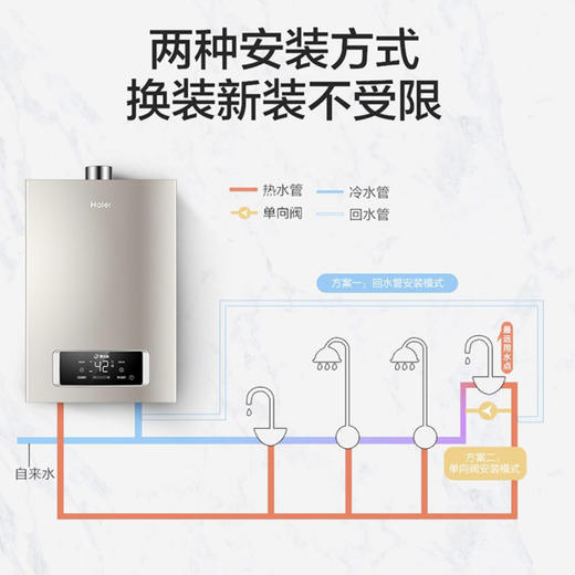 海尔（Haier）热水器JSQ30-16R3BWU1 商品图3