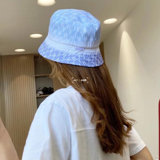 价值79000韩元 出口韩国！韩国ML*B刺绣字母新款经典花渐变渔夫帽/遮阳帽 男女同款 满印LOGO 四季可搭配 带防伪镭射吊牌 商品图3