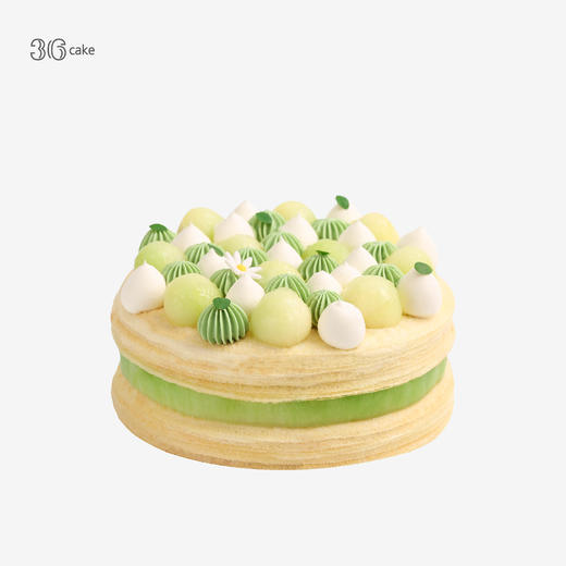 玫珑蜜瓜茉莉千层，可选6/8英寸 商品图0