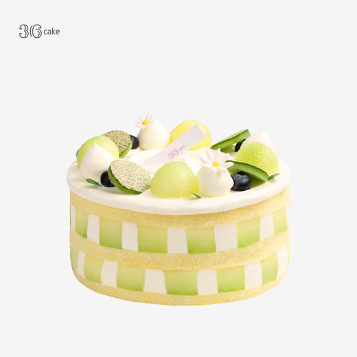 玫珑蜜瓜鲜果蛋糕，可选1.5/2.5/3.5/6磅 商品图0
