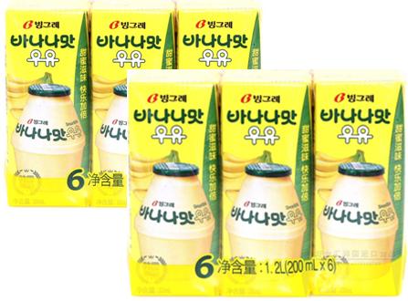 [묶음]빙그레 바나나우유200ml*6*2 商品图0