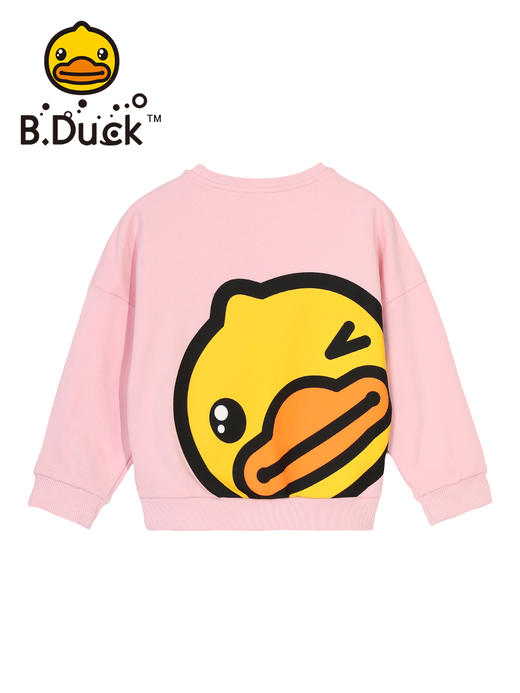 B.Duck小黄鸭童装秋季圆领卫衣105-150 BF3208911 商品图8