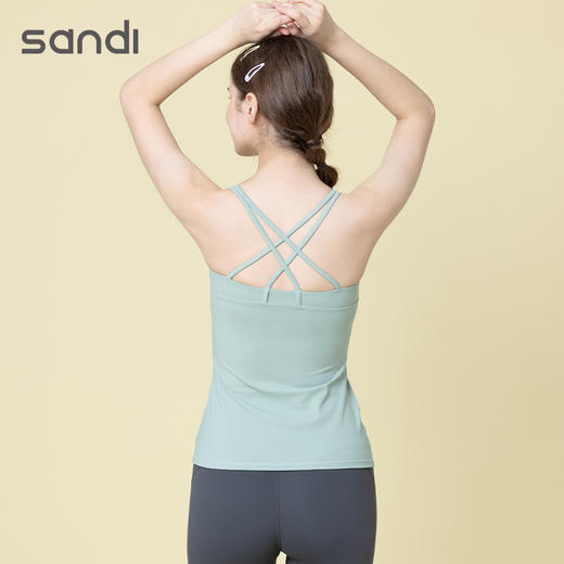 Sandi三蒂运动瑜伽背心SA21A03 商品图2