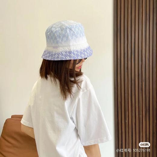 价值79000韩元 出口韩国！韩国ML*B刺绣字母新款经典花渐变渔夫帽/遮阳帽 男女同款 满印LOGO 四季可搭配 带防伪镭射吊牌 商品图12