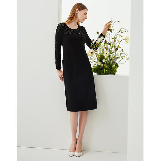 EITIE爱特爱6301006针织连衣裙 商品图1