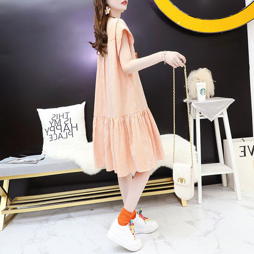 裁缝学苑AG176大码女装连衣裙女夏韩版宽松polo领短袖t恤裙纸样 商品图1