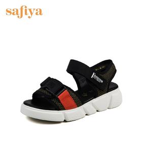 商场同款 | Safiya索菲娅夏季中坡跟厚底女凉鞋SF82115403