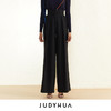 JUDYHUA 皱褶设计直筒裤 商品缩略图3