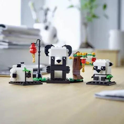 乐高40466 新春吉祥熊猫 商品图4
