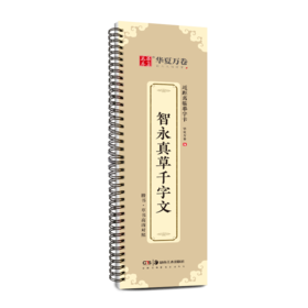 近距离临摹字卡-智永真草千字文