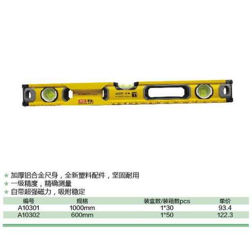 宏迪重型水平尺 商品图1