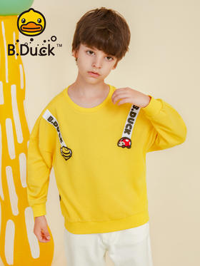 B.Duck小黄鸭童装秋季圆领卫衣105-150 BF3208911