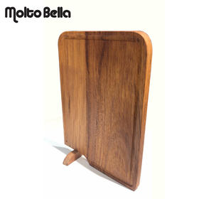 乐美雅- moltobella柚木带槽砧板