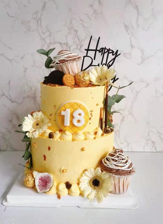 森系双层纸杯蛋糕 商品图0