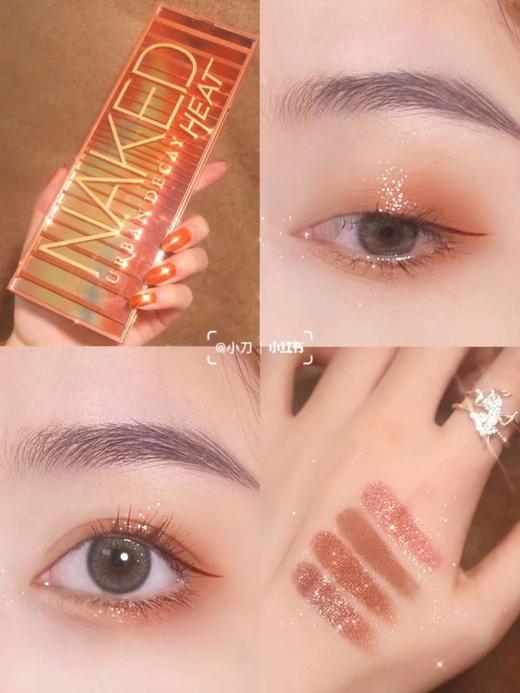 美国Naked UrbanDecay衰败城市12色眼影Heat 南瓜眼影盘 商品图3
