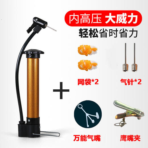 打气筒篮球自行车足球排球充气电动车车气针网袋玩具 商品图7