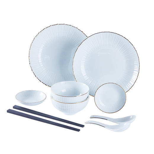 【多样屋专柜】多样屋爱莲说10头餐具组/T 商品图0