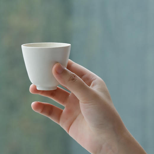 「中国 新之舍」奶酪白釉 茶杯 / 茶碗 商品图6