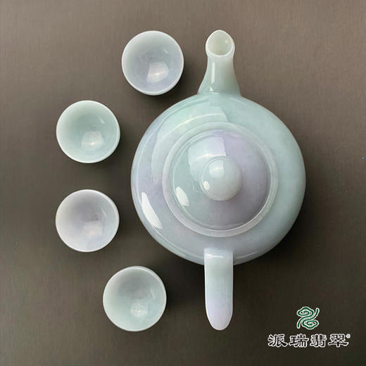 派瑞翡翠 翡翠摆件 糯种 三彩 商品图1