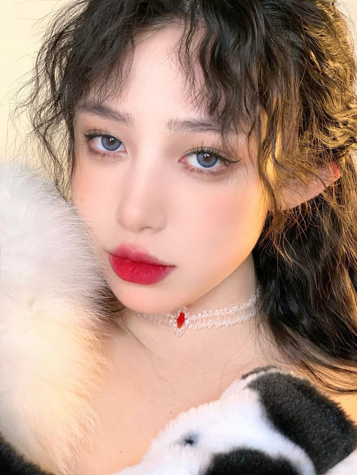 【半年抛和日抛双版本】布偶甜心 Puff girl | 中直径14.2，着色13.5 | 【同品牌多副更划算,选款完整色板在详情页】 ，蓝色美瞳粗黑边 商品图10