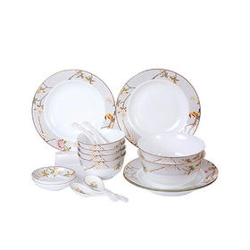 【多样屋专柜】喜上眉梢16头中餐具组/T