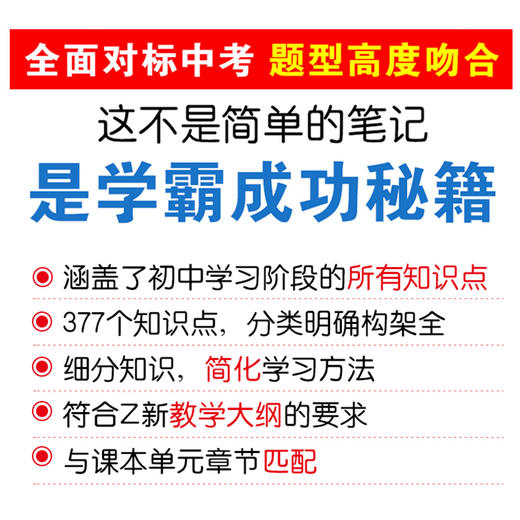 学霸提分笔记 初中语文 商品图3