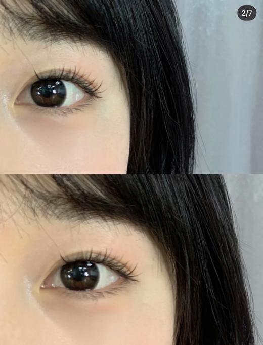 Hushlens 黑鹰拿铁 年抛 2片  14.2mm 着色13.5mm 基弧8.6 含水38% 韩国进口HUSHLENS 商品图2