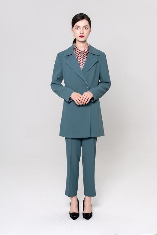 皮尔卡丹女装风衣春款法式复古气质收腰通勤风衣外套P1304G1985G0
 商品图2