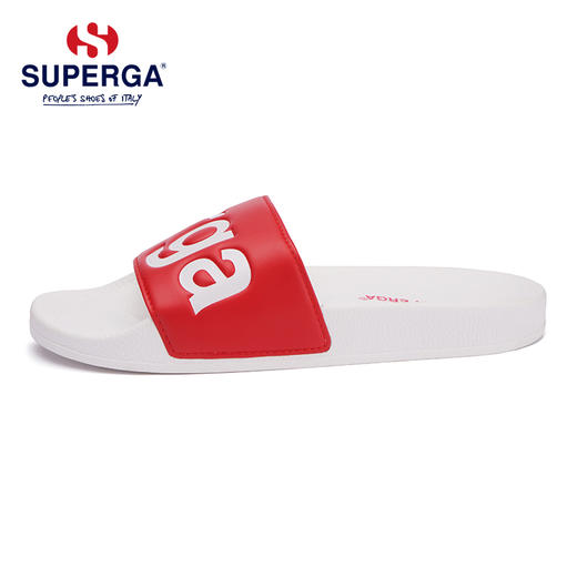 SUPERGA夏季新品意大利进口百搭舒适平底一字拖女凉拖外穿拖鞋女 商品图1