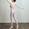瑜伽连体衣 优雅空中瑜伽服性感紧身露背形体连体衣 商品缩略图1
