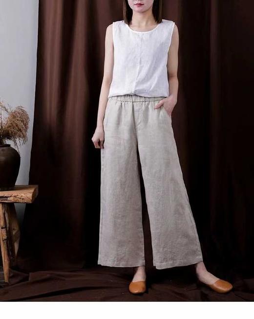 麻直筒裤88666 商品图7