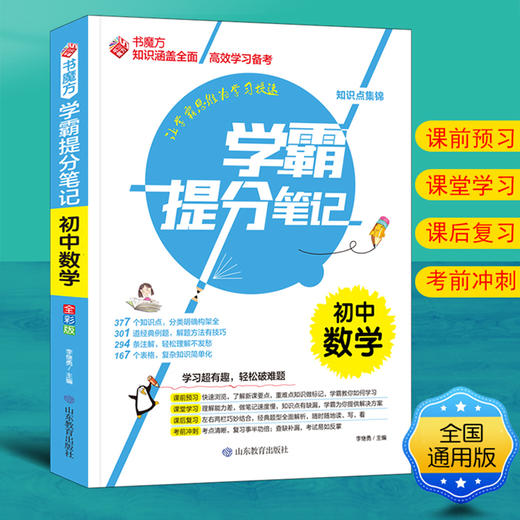 学霸提分笔记 初中数学 商品图2