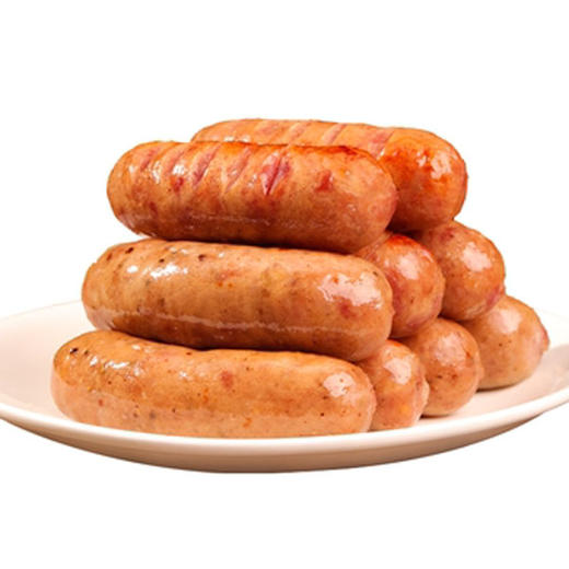 【9.9元/袋】黑森州经典黑椒风味/原味地道肠500g 商品图1