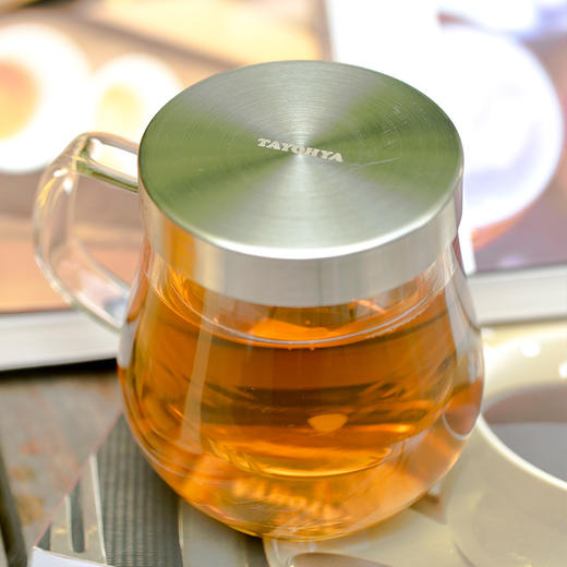 【专柜多样屋】-明雅玻璃茶隔杯睿哲500ml 商品图3