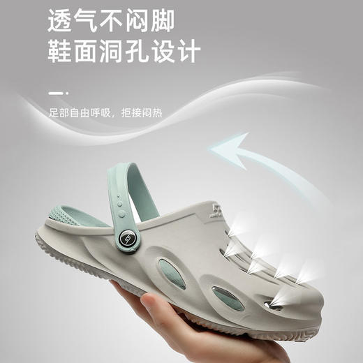 男士踩屎感洞洞鞋 沙滩凉拖鞋 商品图4