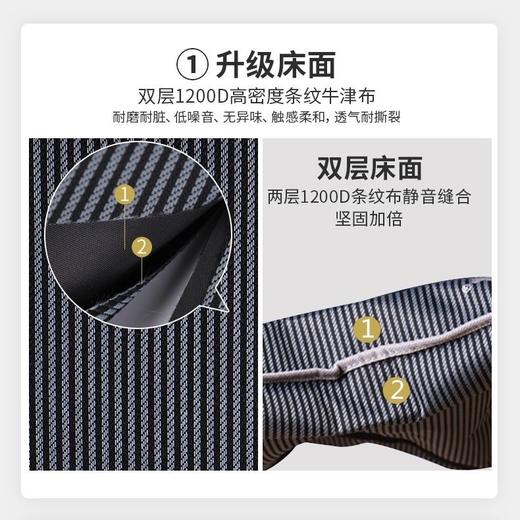 贝圣美加固折叠床 运动户外单人床简易陪护床「多款式冬夏皆可」 商品图5