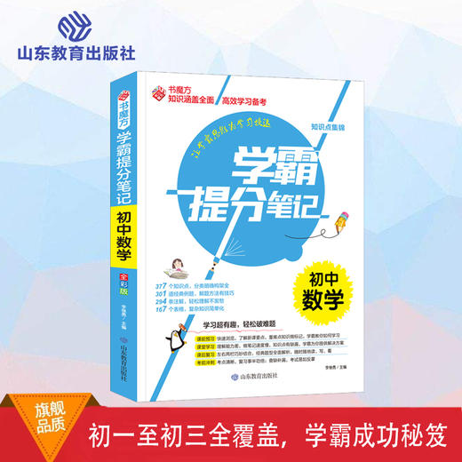 学霸提分笔记 初中数学 商品图0