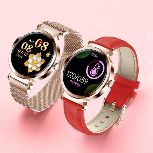 【爆红INS智能手表】LIGE利格北欧风时尚女性智能腕表系列 健康监测 信息提醒 生活记录 商品图2