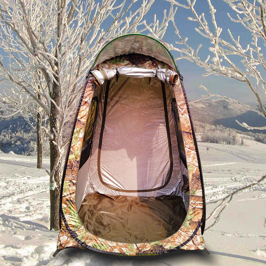 户外单人钓鱼防雨保暖挡风冰钓防晒帐篷垂钓防蚊简易速开帐篷 商品图4