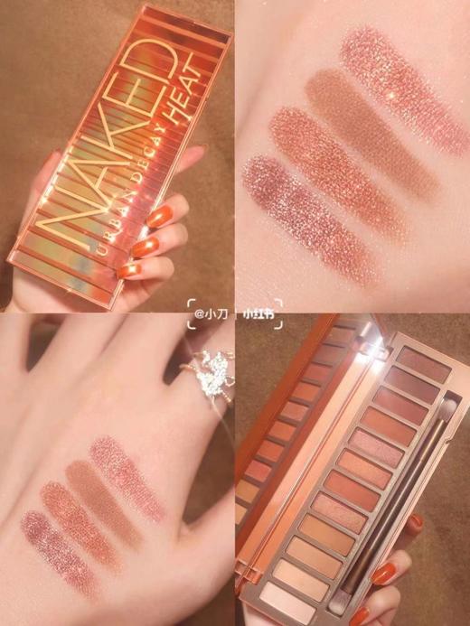 美国Naked UrbanDecay衰败城市12色眼影Heat 南瓜眼影盘 商品图5