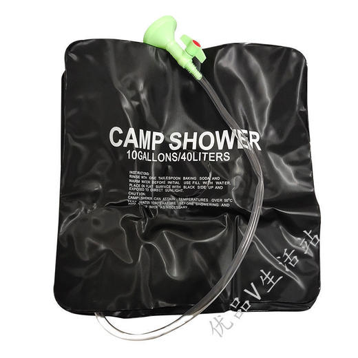 挂式40L 折叠野外沐浴晒水袋太阳能热水袋户外淋浴洗漱水袋洗澡袋 商品图5