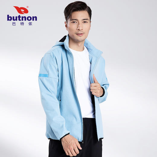 0603巴特侬butnon 男士梭织风衣保暖防水透气不闷热 商品图4