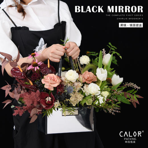 黑镜手提袋（2个/包） 商品图0