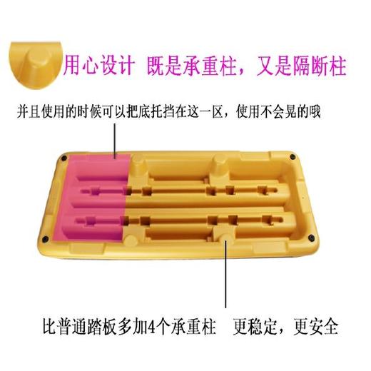 健身房跳操有氧运动瑜伽脂肪踏步台阶训练脚踏板 商品图1