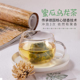 果遇 正宗德国锁香水果茶蜜瓜乌龙茶三角袋果味茶袋泡花果茶